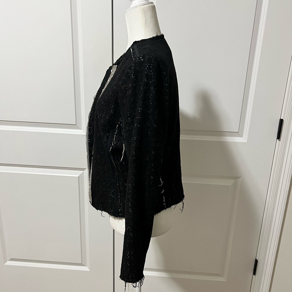 2b Rych Embellished Distressed Lace Jacket - Picture 2 of 12